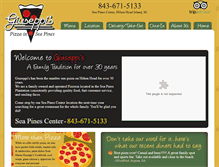 Tablet Screenshot of besthiltonheadpizza.com